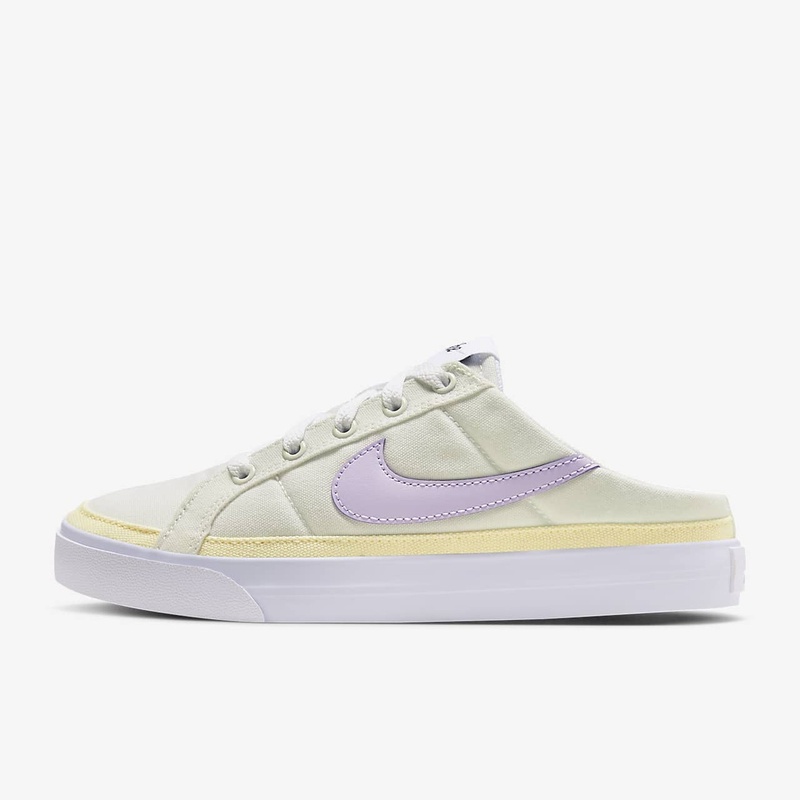 NIKE耐克鞋夏季新款半拖帆布鞋一脚蹬懒人鞋运动休闲鞋HJ3494-151