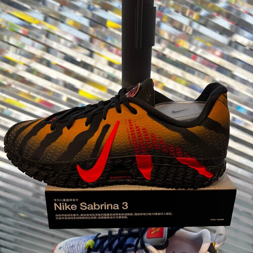NIKE耐克男女大童JA 3侏罗纪公园特别版莫兰特篮球鞋IV2627-001