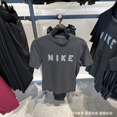 NIKE耐克26夏新款男子复古印花百搭运动休闲短袖T恤 IV2642-060