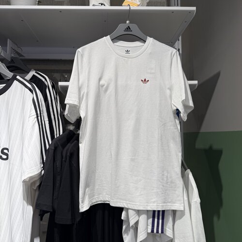 阿迪达斯三叶草短袖男透气圆领T