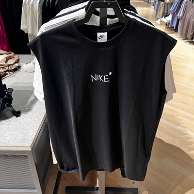 NIKE耐克男子25夏季新款休闲运动宽松舒适篮球无袖T恤 IH9266-010