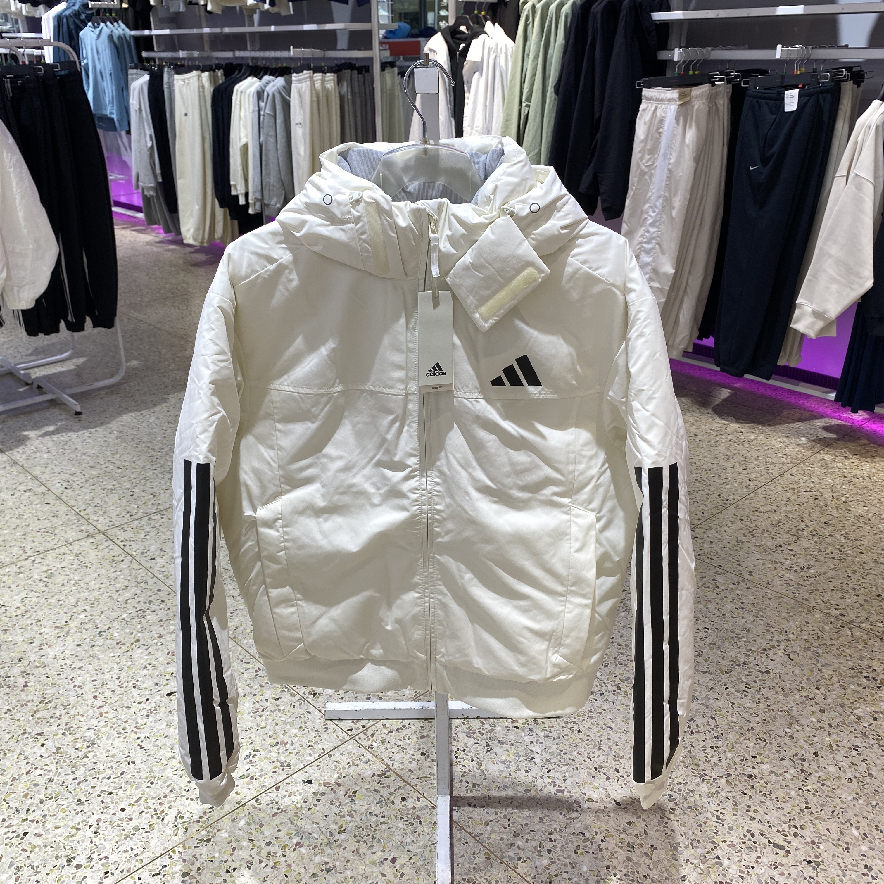 adidas阿迪达斯男子运动休闲羽绒服外套JG3852