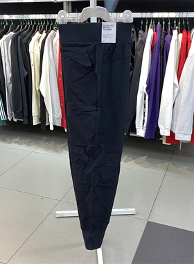 正品Nike/耐克秋季百搭简约黑色女款收口休闲运动长裤 CU4612-010