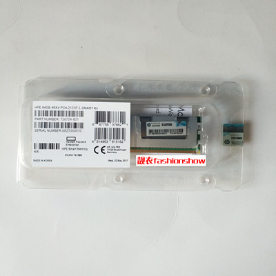 HP 726724-B21 752373-091 774176-001 64G 4RX4 PC4-2133P-L内存