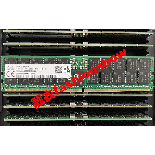 现代海力士 64G DDR5 5600 ECC REG 64GB RDIMM服务器内存SK 2RX4