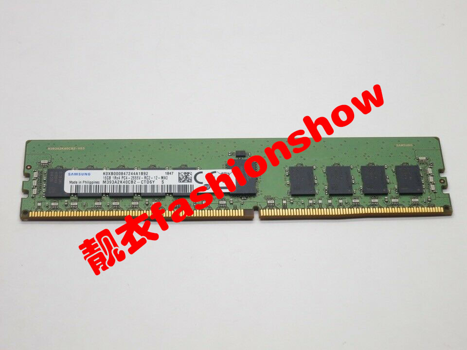 三星原厂 16G 1RX4 PC4-2666V RECC M393A2K40CB2-CTD服务器内存
