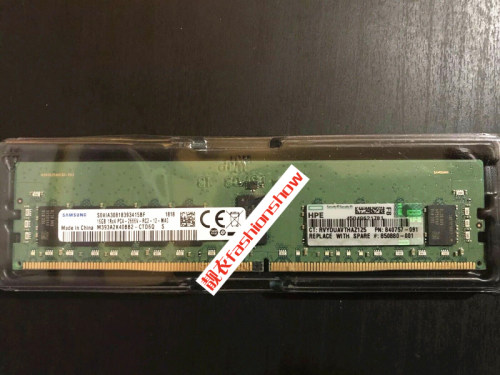 HP 815098-B21 850880-001 840757-091 16G 1R×4 PC4-2666V RECC