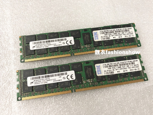 IBM 16G DDR3 1333 ECC REG 49Y1563 49Y1562 x3550M4 x3650M4