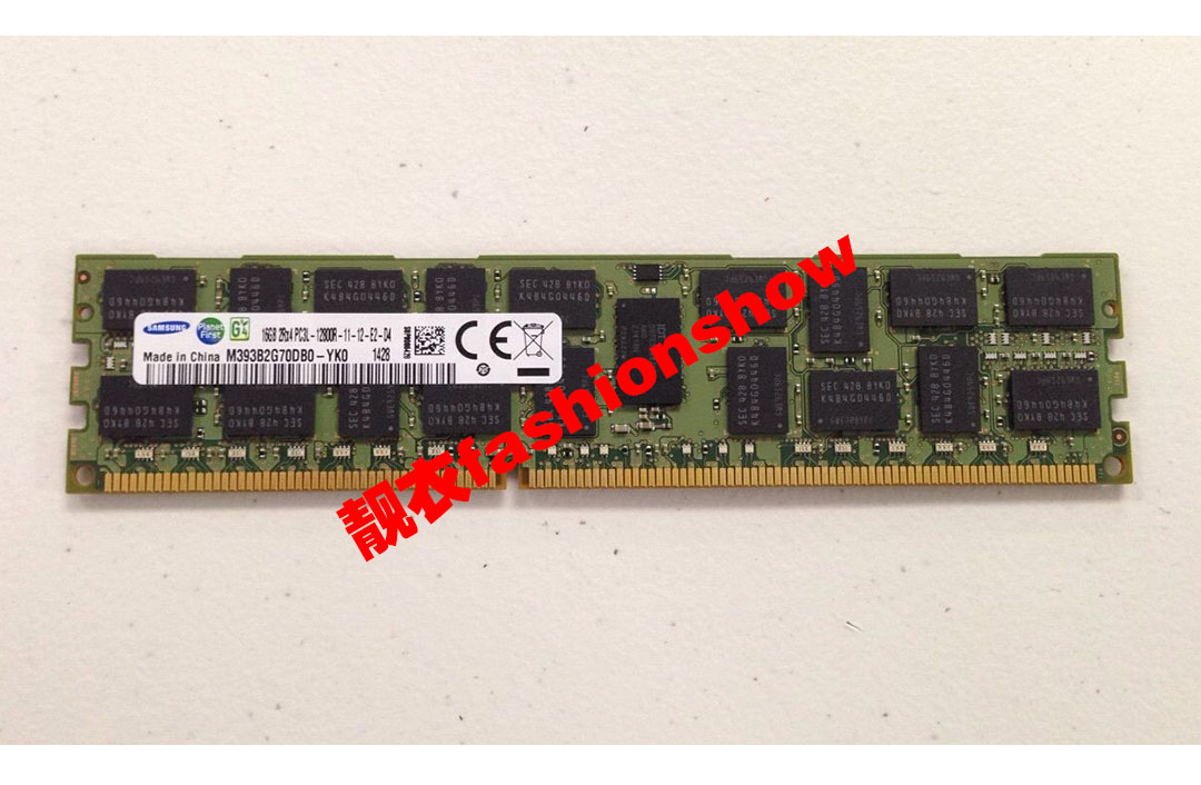 三星M393B2G70DB0-YK0服务器内存16GB 2RX4 PC3L-12800R 1600 REG