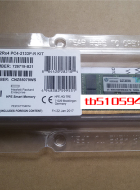 HP 726719-B21 DDR4-2133P 16G 752369-081 774172-001 Gen9内存