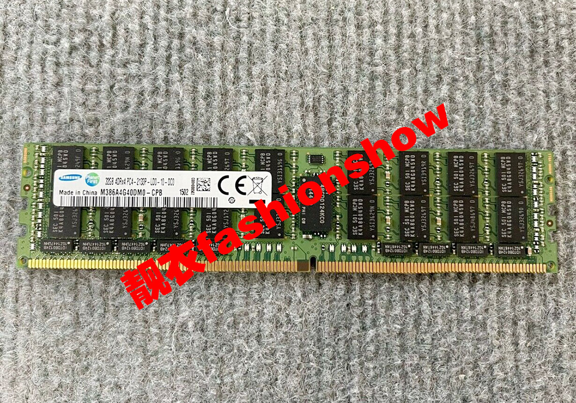三星 32GB 4DRX4 PC4 2133P M386A4G40DM0-CPB ECC REG服务器内