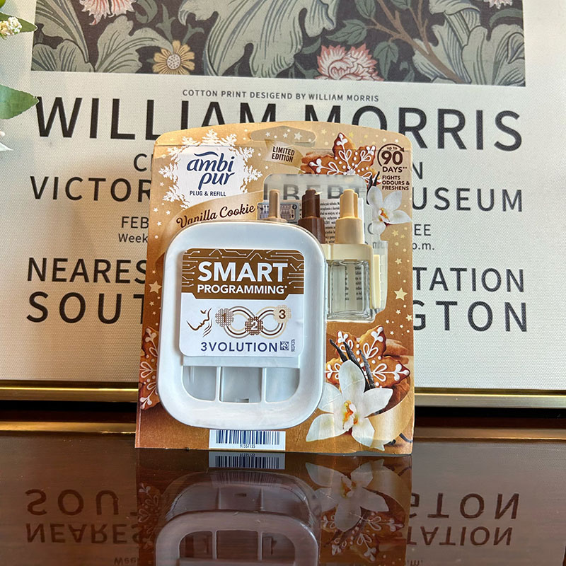 香必飘ambipur清新香薰香草曲奇味持久留香厕所卫生间除臭神器