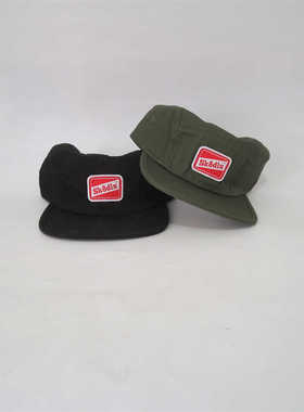 欧洲滑板街头潮牌素款纯色五片帽5panel复古休闲露营帽campcap