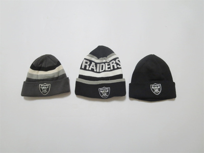 毛线帽街头中性秋冬raiders