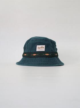 运动盆帽渔夫帽复古水洗