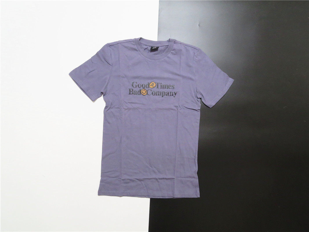 澳洲街头潮牌薄款纯色slogan圆领短袖t恤男女情侣款unisex街舞tee