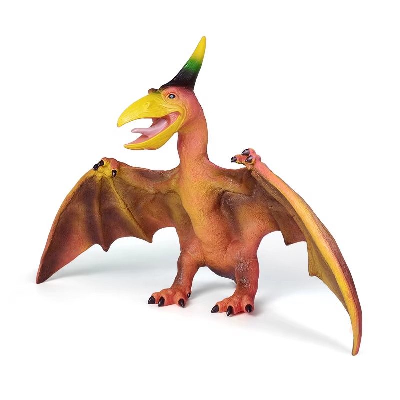 Recur悦酷无齿翼龙仿真模型 超大号软胶恐龙玩具儿童塑胶动物礼物