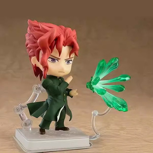 动漫模型 JOJO的奇妙冒险1033#花京院典明 Q版可动换脸粘土人手办