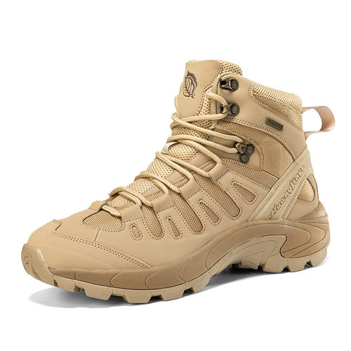 新款靴厂家现货战术包防水透气登山作战靴climbing boots训练靴