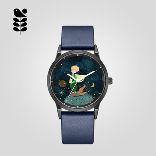 日本BITBIRD 小王子联名手表男女学生小众礼物艺术创意潮流皮带