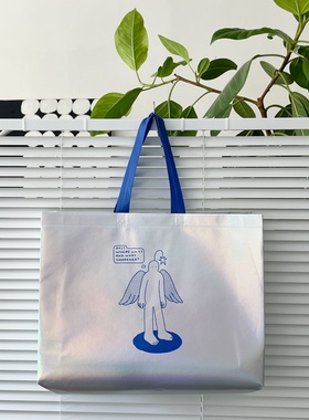 【OYI镭射袋子】Freezing原创无纺布手拎袋
