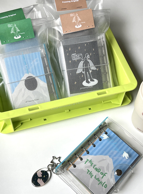 【哦咦，不失眠】活页夹活页壳【飞鸟、火龙果】亚克力挂件