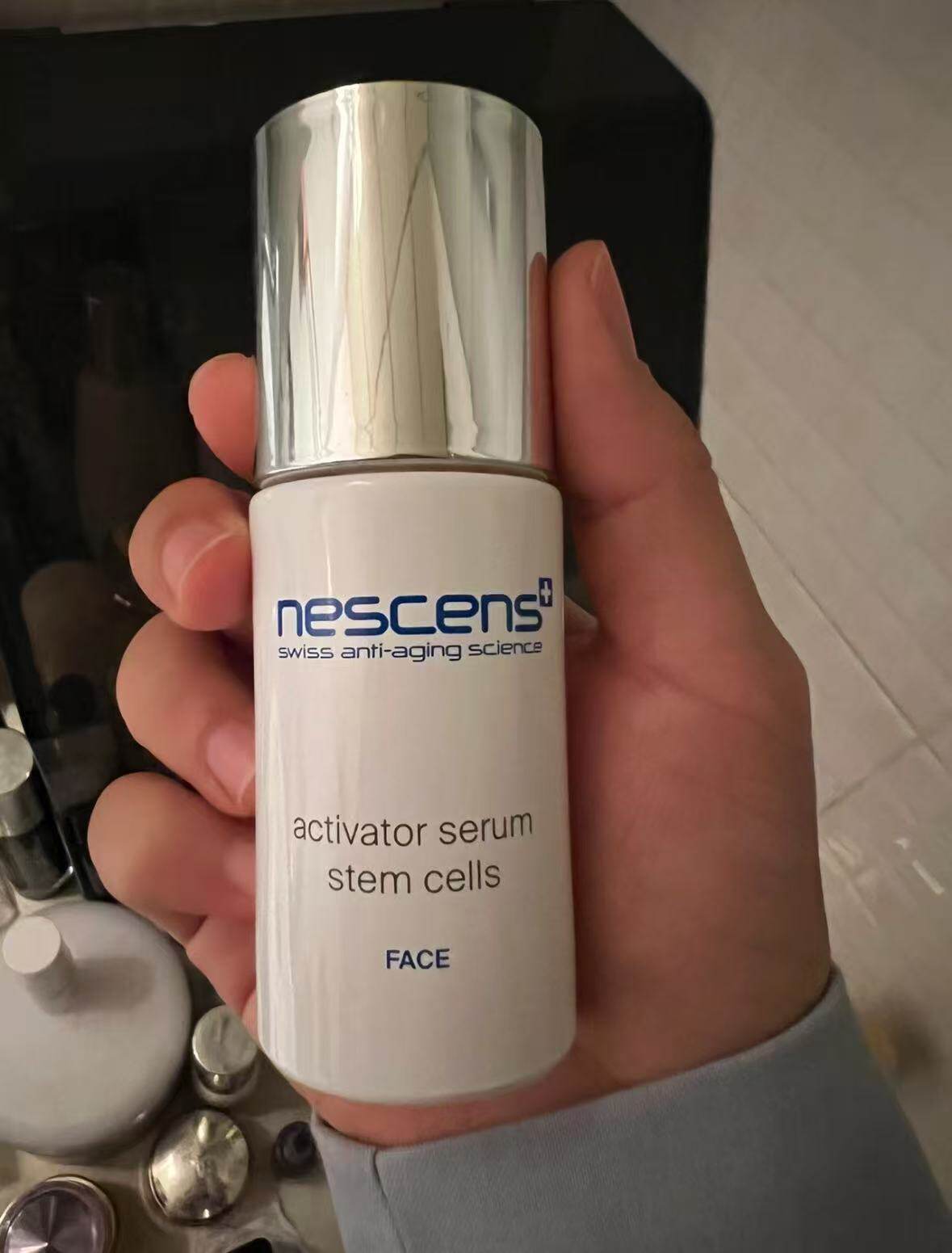 现货！欧洲采购Nescens/妮尚西干细胞抗皱精华嫩豆腐精华30ml