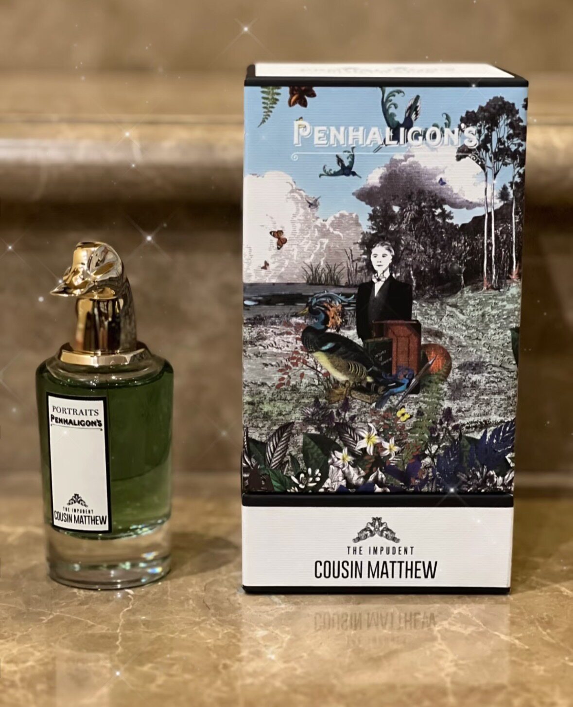 在途！Penhaligon’s/潘海利根停产香兽首系列香水鸭子马修75ml