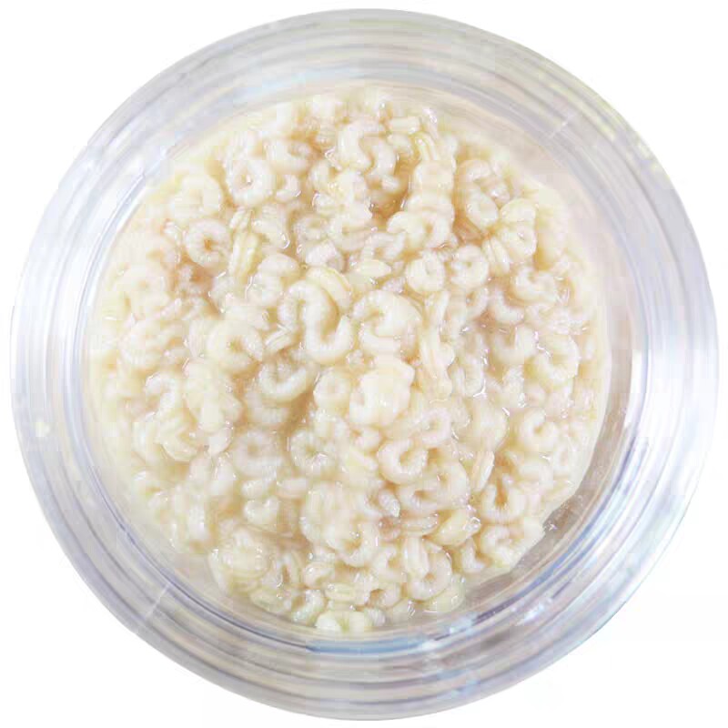 蜂王浆幼虫新鲜蜂虫蜂王胎蜂子泡酒料女性东北黑蜂王浆虫500g包邮