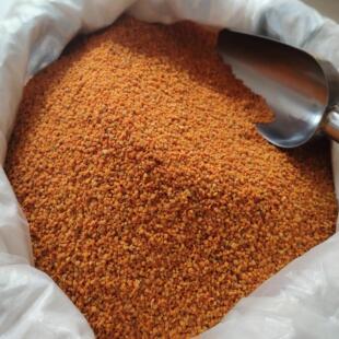 葵花粉向日葵花粉东北蜂花粉百花粉足干花粉粒蜂场直销颗占八十净