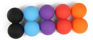 筋膜松懈球花生球 松懈双球 疼点按压球 实心瑜伽按压球