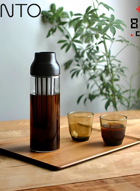 日本KINTO ColdBrew冷萃/冰酿/冷泡咖啡冷泡茶玻璃壶冰滴现货包邮