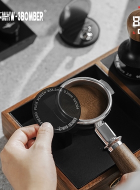 MHW-3BOMBER轰炸机二次分水网 意式咖啡手柄烧结片均匀萃取过滤片