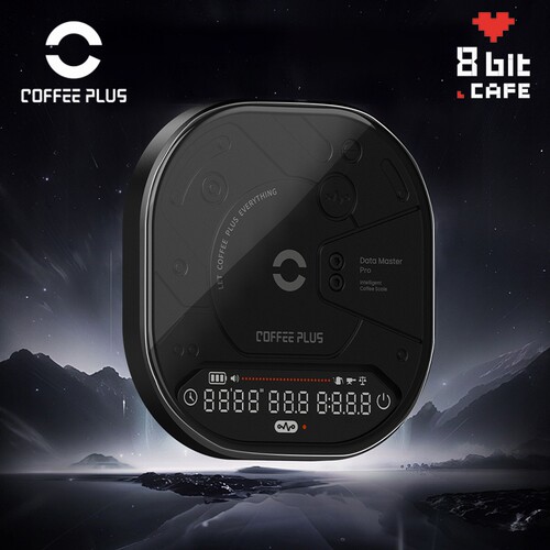 coffee plus数据大师Pro咖啡电子秤意式手冲专用咖啡豆秤 小魔方