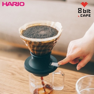器具 手冲咖啡玻璃过滤杯浸泡茶套装 HARIO聪明杯 日本V60滤杯