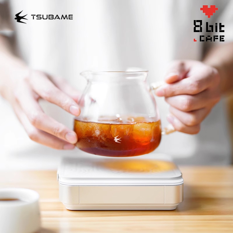 日本燕印TSUBAME复古藤编手冲咖啡分享壶玻璃杯日式公道杯茶壶