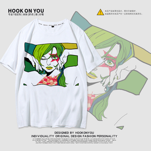 休闲游戏印花情侣T恤守望先锋小英雄jojo2020新款