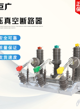 ZW32-12G/630A-25KA户外高压真空断路器10kv手动带隔离柱上开关