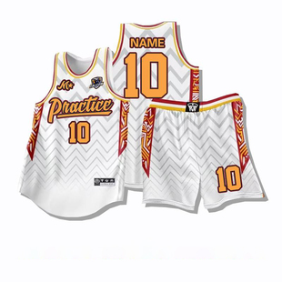 篮球服定制套装男女学生比赛队服美式球衣村BA团队运动背心训练服