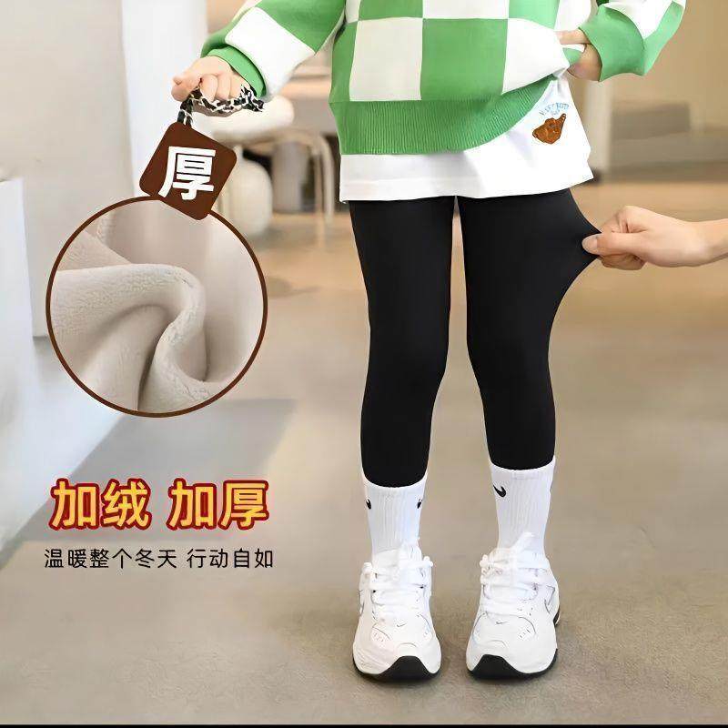 女童秋冬打底裤鲨鱼裤