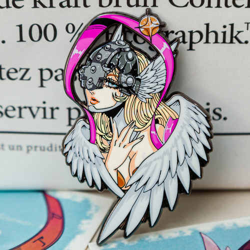 锌合金男女仿珐琅专色印刷精品