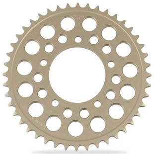 日本 SUNSTAR 摩托机车通用型 高硬度铝合金后链条牙盘齿盘链轮