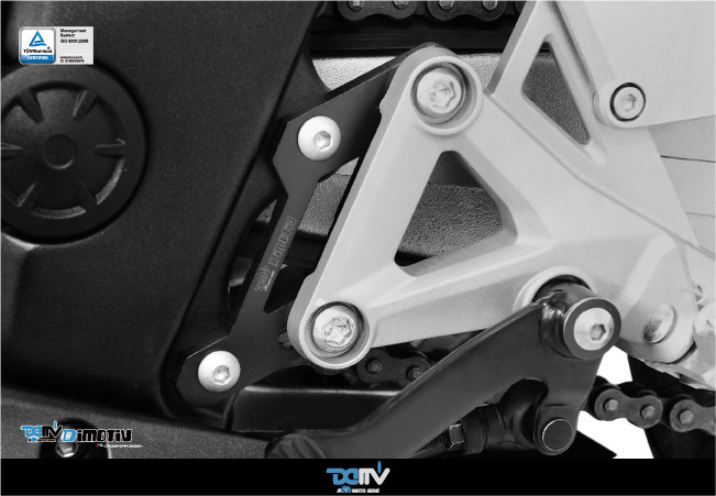 DMV 适用HONDA本田 CBR250RR 可调式脚踏杆总成升高后移转接座