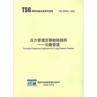 压力管道定期检验规则 2022 TSG D7003