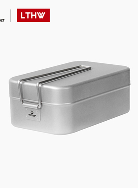 SILVERANT/银蚁纯钛饭盒户外便携旅行便当盒轻质钛餐具可加热餐盒