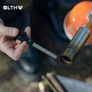 bếp cồn cắm trại LTHW Lvteng ngoài trời xung điện tử đánh lửa bếp cắm trại gas bếp gas nhẹ hơn vòng cung phiên bản mở rộng bếp than cắm trại bình gas du lịch