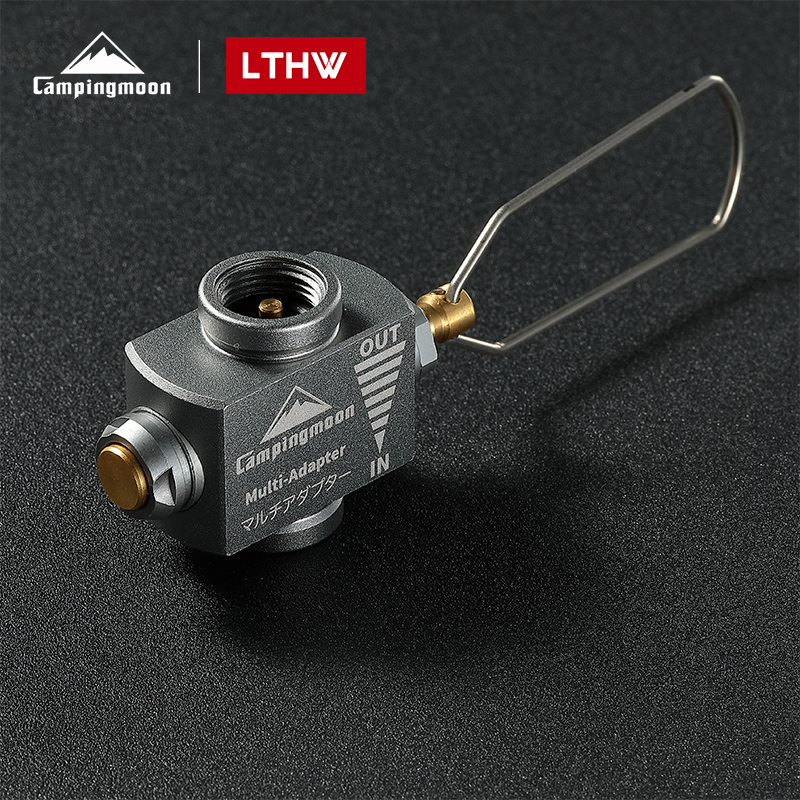 柯曼气罐泄压充气阀转接头户外