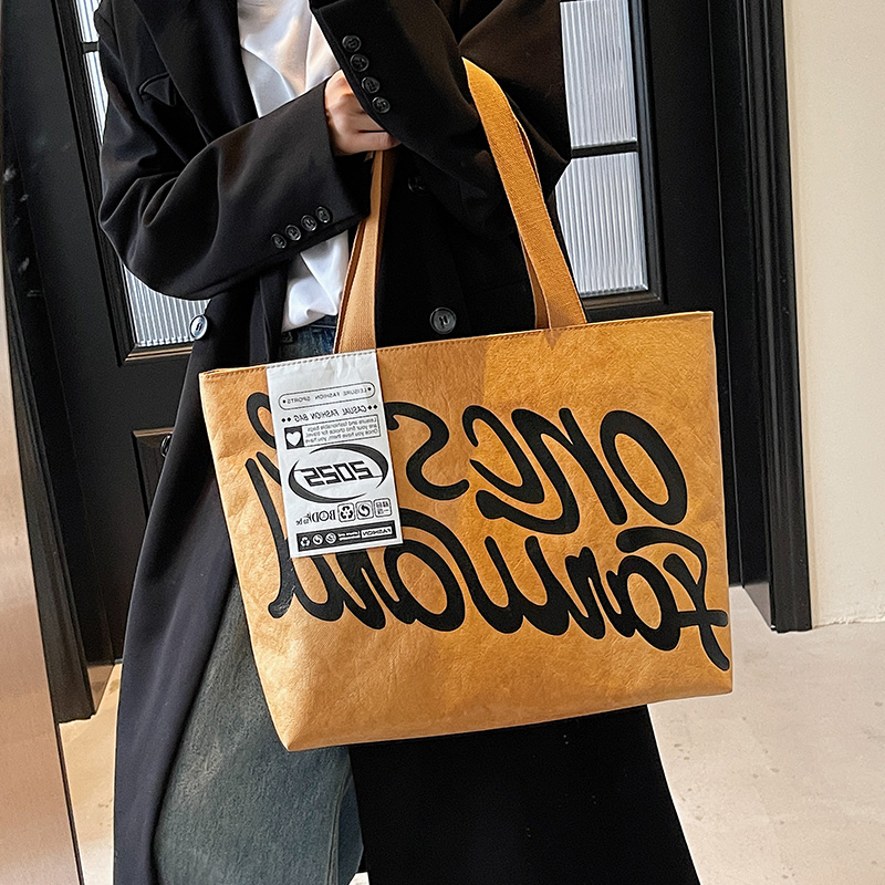 时尚单肩手提包环保购物袋学生包