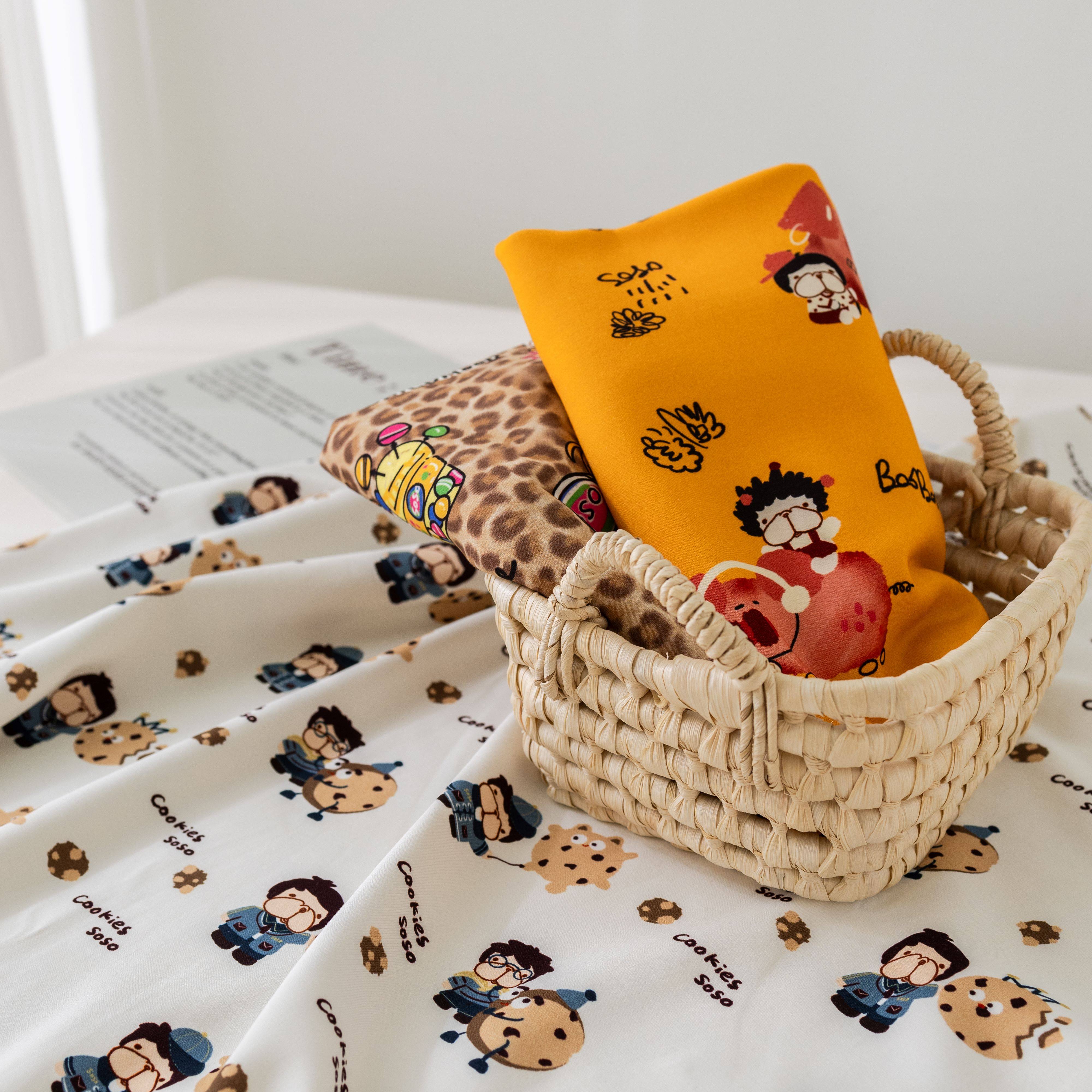 清仓2 BooBoo 秋冬保暖糯米空气层布料柔软舒适可爱卡通手工,纺织面料/辅料/配套,空气层,淘宝优惠券,粉丝福利购,淘宝优惠卷