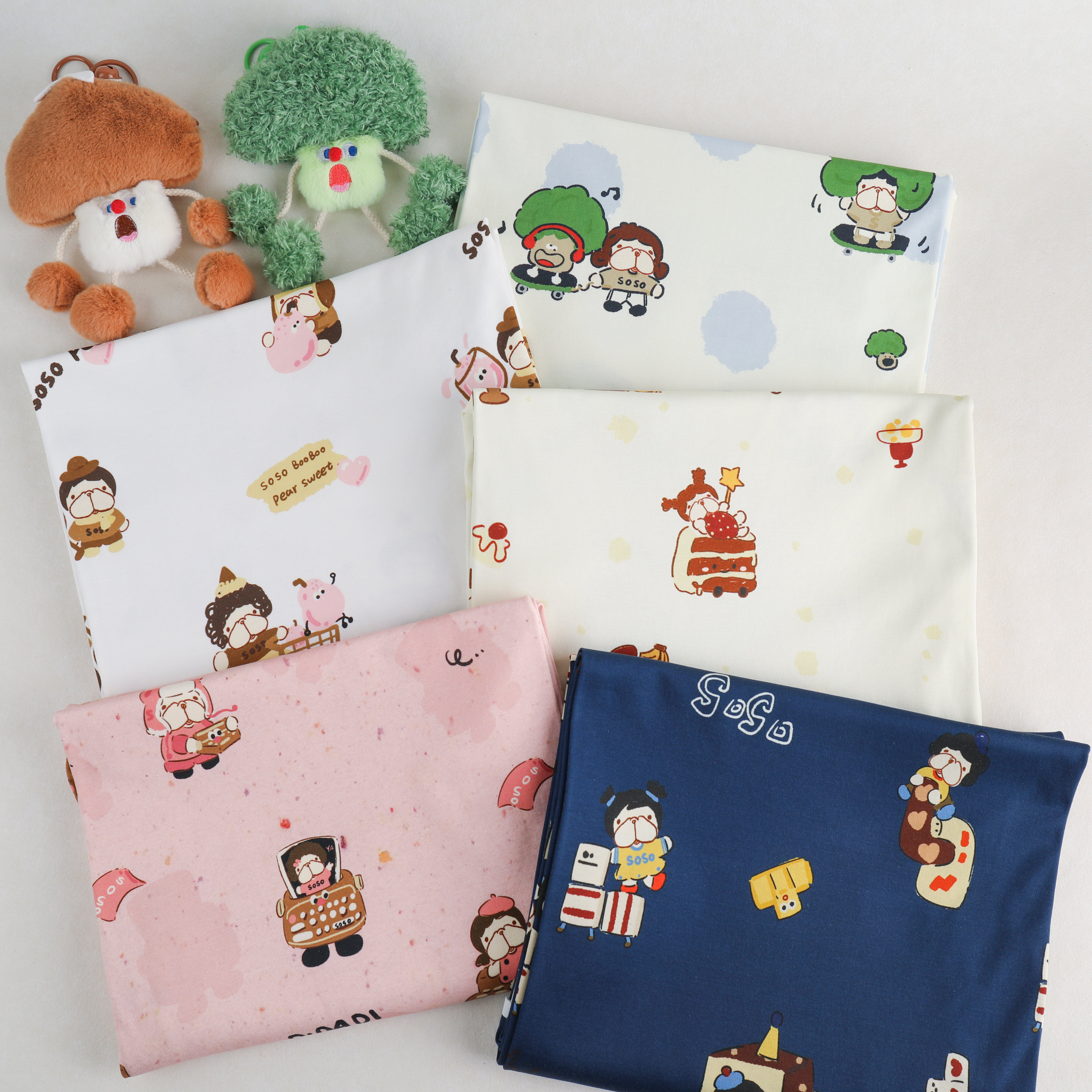 BooBoo布布 60支液氨进口匹马棉 双面针织 T恤布夏季冰丝凉感,纺织面料/辅料/配套,面料/布类,淘宝优惠券,粉丝福利购,淘宝优惠卷